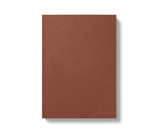 Mishmash carnet Naked A5 - Brique