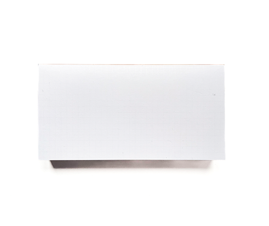 Bloc-note aux tranches colorées - papier blanc