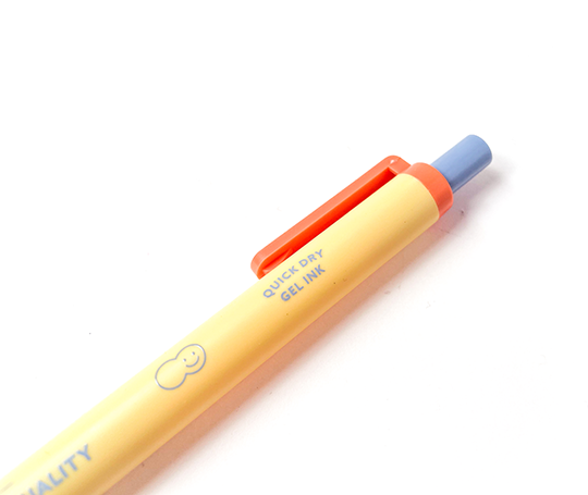 Bubbly Gel Pen 0,38mm - Cream Yellow