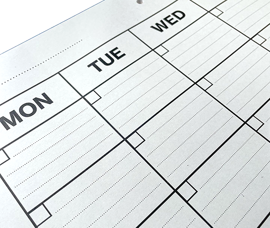 Redopapers - Planner mensuel