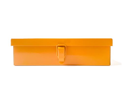 Boîte en métal - Orange