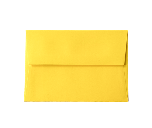 Enveloppe C6 - Factory yellow