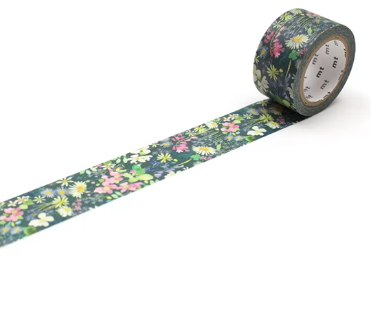 MT Bluebellgray - washi tape Woodline Walk