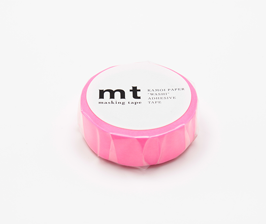 MT uni - washi tape Shocking pink (fluo)