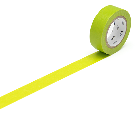 MT uni - washi tape Vert - Wakanae