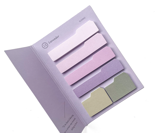 Notes adhésives index - Lavender