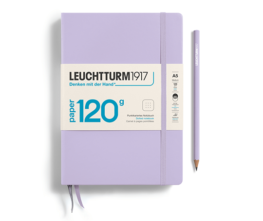 Leuchtturm carnet 120 g. rigide - Lilac