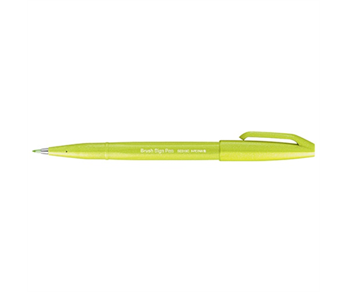 Feutre Brush Sign Pen - Vert citron