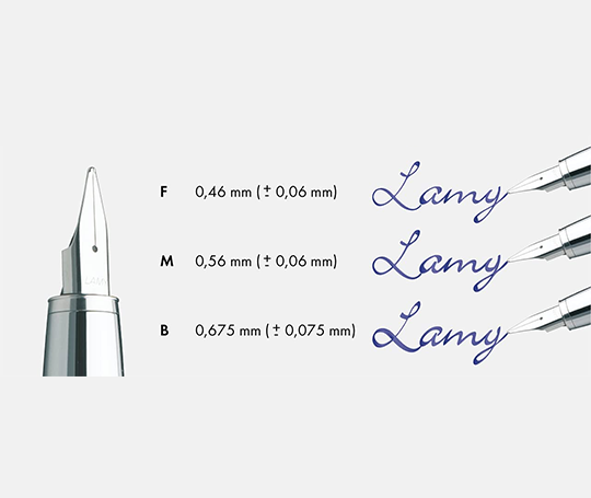 Lamy Z50 plume en acier