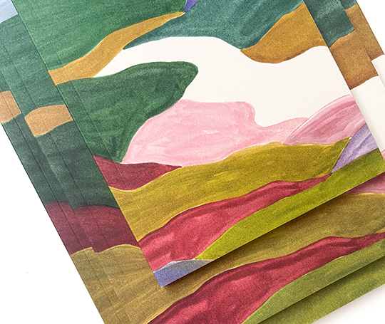 Carnet medium - Fjord