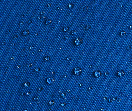 Trousse à crayons en coton bio - Bleu Mécano