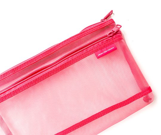 Midori - Trousse mesh - Rose