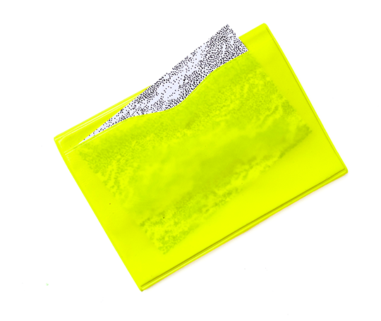 Nähe - Pochette de voyage - jaune fluo