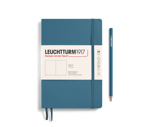 Leuchtturm carnet A5 souple - Stone Blue