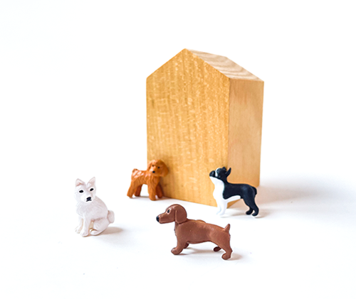 Midori mini aimants - Dogs