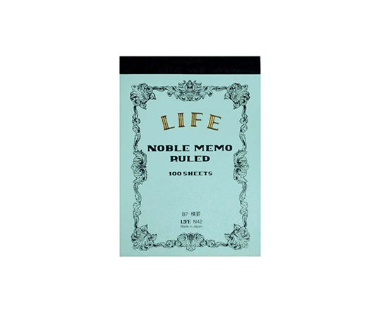 Life - Noble bloc-notes - B7 - ligné