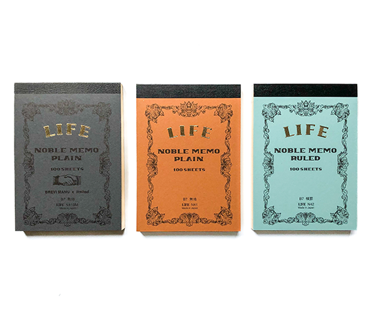 Life - Noble bloc-notes - B7 - blanco