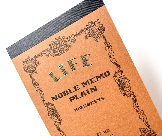 Life - Noble bloc-notes - B7 - blanco