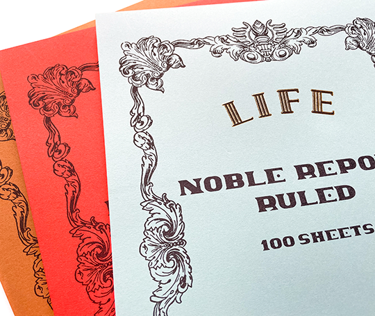 Life - Noble bloc-notes - A4 - ligné