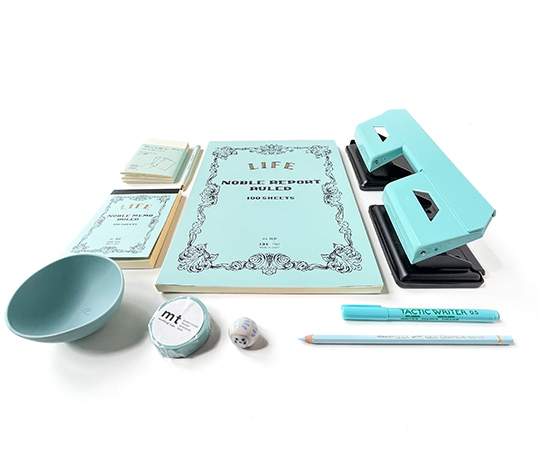 MT uni - washi tape Turquoise pastel