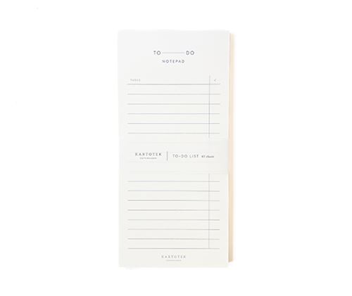 Kartotek to-do list