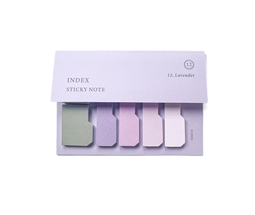 Notes adhésives index - Lavender