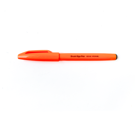 Feutre Brush Sign Pen - Fluo orange