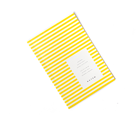 Notem - VITA carnet - Yellow