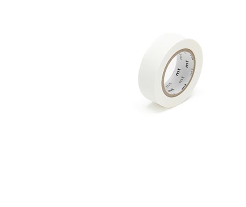 MT uni - washi tape Blanc mat