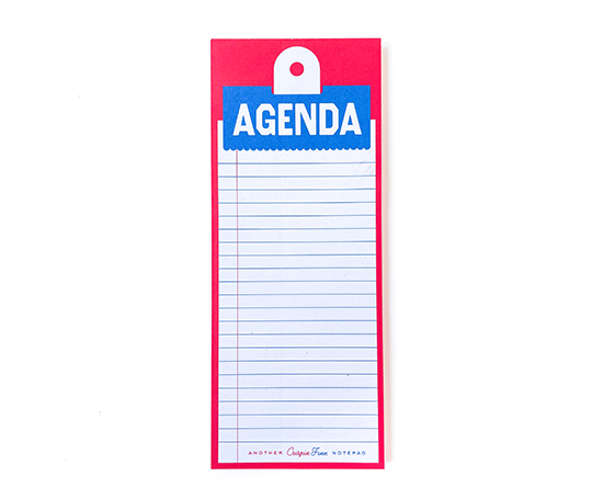 Crispin Finn Bloc-notes "Agenda"