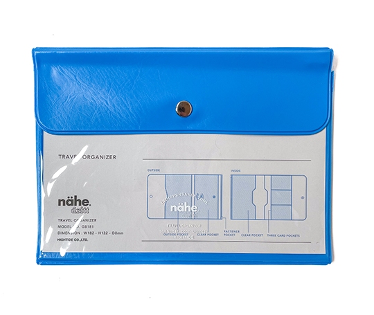 Nähe - Pochette de voyage - bleu