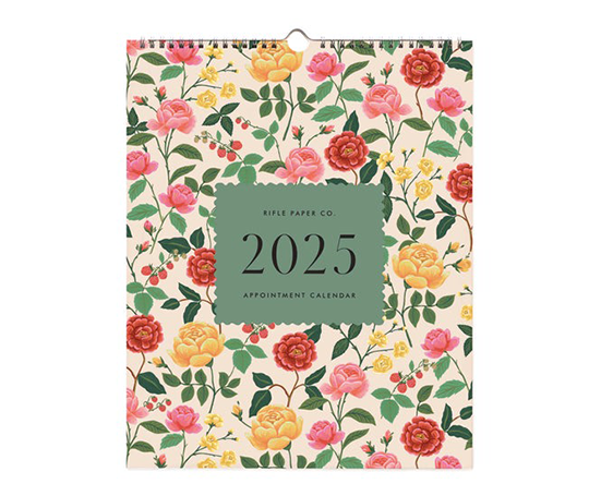 Rifle Paper Co - calendrier 2025 - Roses