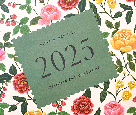 Rifle Paper Co - calendrier 2025 - Roses