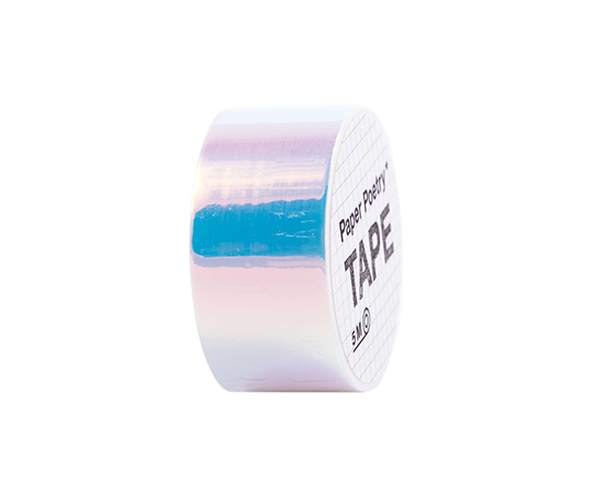 Tape miroir arc-en-ciel - Blanc