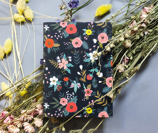 Petit carnet - Fleurs