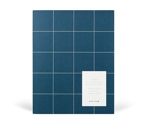 Notem - UMA Carnet bleu foncé - Large