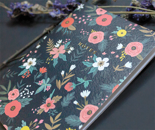 Petit carnet - Fleurs