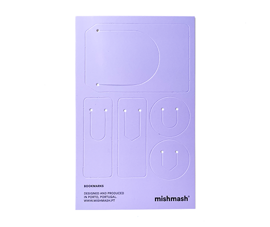 Mishmash marque-pages en carton coloré