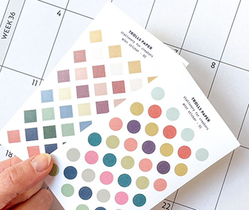 Assortiment de mini stickers