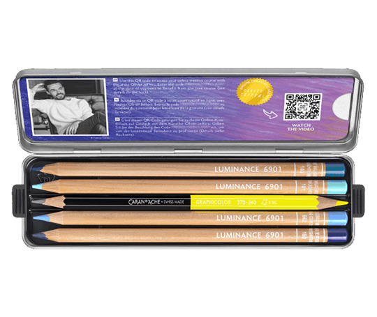 Caran d'Ache - Creative Set Luminance by Oliver Jeffers