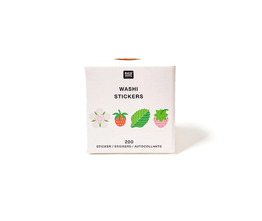 Washi stickers - Fraisiers