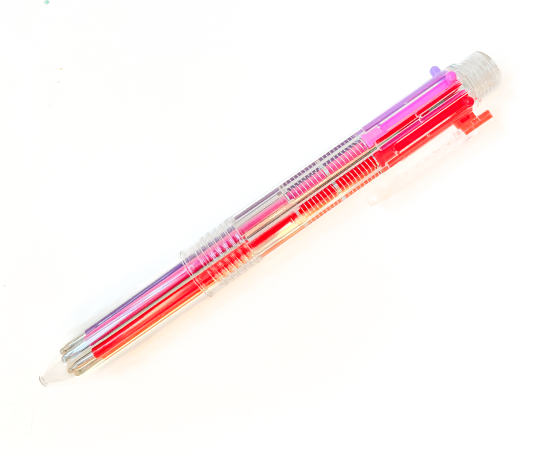Stylo-gel - 6 couleurs