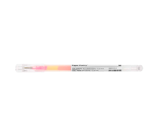 Stylo gel arc-en-ciel