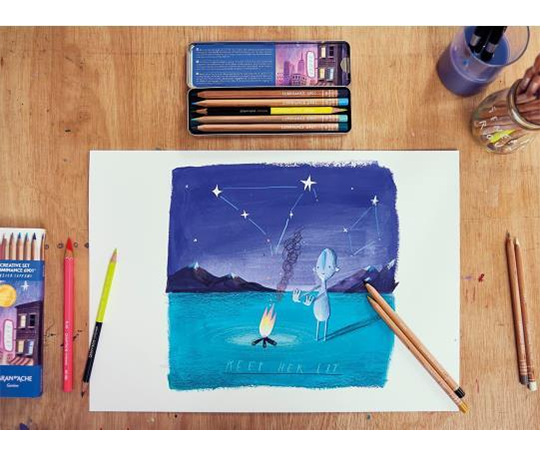 Caran d'Ache - Creative Set Luminance by Oliver Jeffers