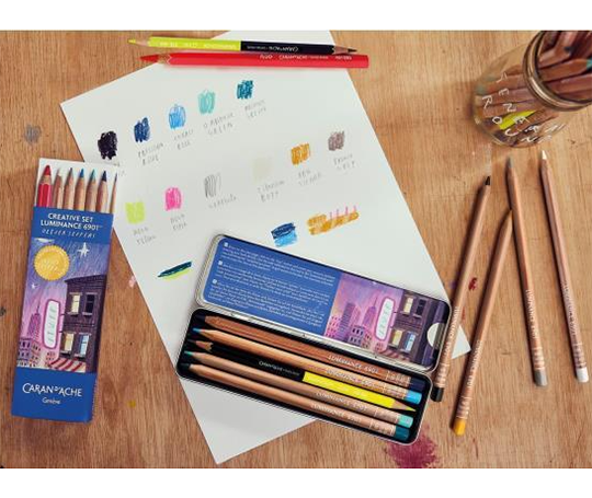 Caran d'Ache - Creative Set Luminance by Oliver Jeffers