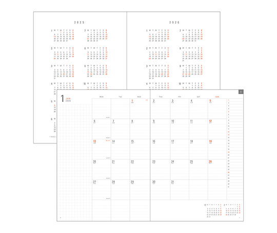 Agenda Flatdiary - Recharge 2025