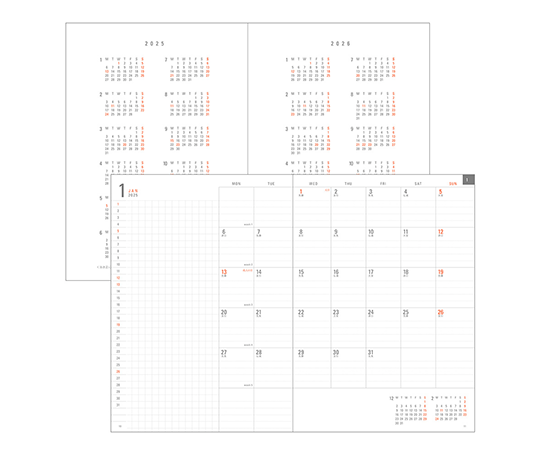 Agenda Flatdiary - Recharge 2025