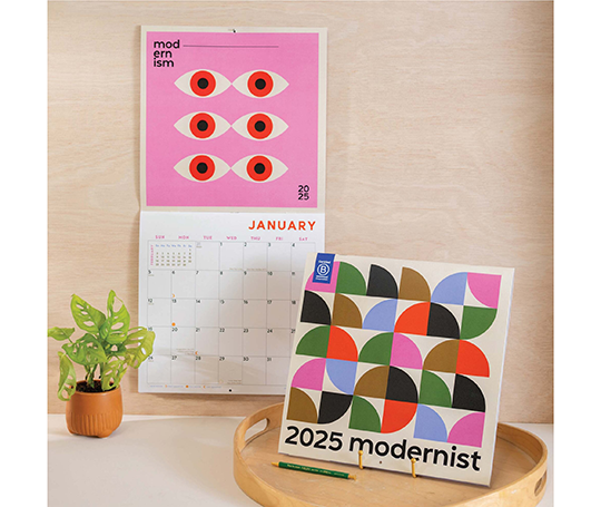 Calendrier 2025 - Modernist