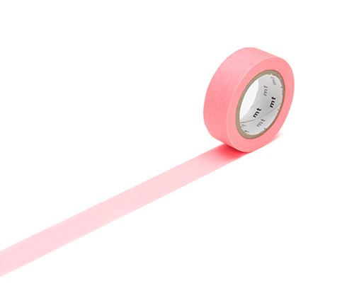 MT uni - washi tape Shocking red (fluo)