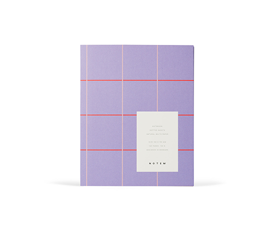 Notem - UMA Carnet - Lavender Check - Medium